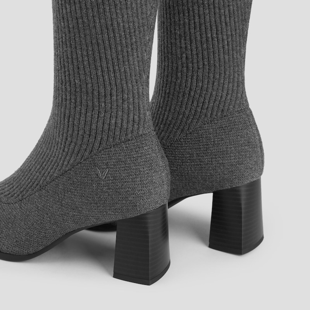 VIVAIA Tessa Pro Boots Knee High Water Repellent Wool Pro 38.5 Gray - Picture 11 of 14